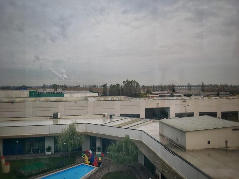 Morning from hotel room @ San Giuliano Milanese, Milano #pics